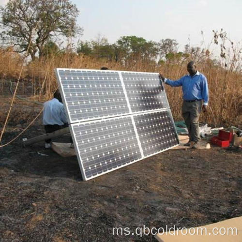 Penyimpanan sejuk bilik sejuk solar profesional